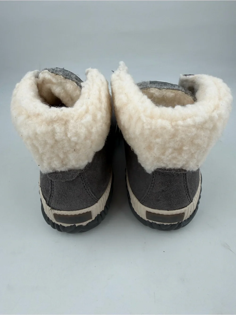 Sorel Women’s Out N About Plus Conquest -SZ 6- Grey Suede Winter Snow Boots